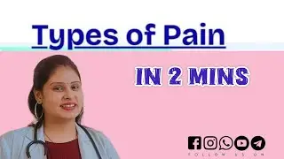 Types of pain in hindi  | Radiating pain vs referred pain | neuropathic pain 