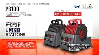 P6100 Mug Printing Heat Press Machine 5 In 1 Infrared 2020 Only From Print Right Direct From Factory
