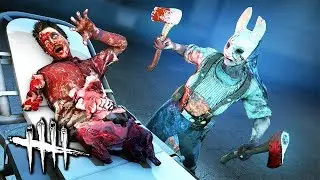 SOY EL HÉROE FRENTE A LA CONEJA! LA ASESINA CAZADORA!! - DEAD BY DAYLIGHT