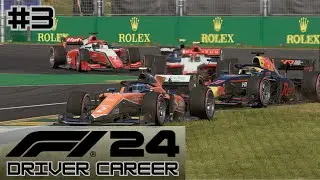 IT'S DISASTER AFTER DISASTER || F1 24 - Driver Career Mode (Part 3 - F2 Season, Australia)