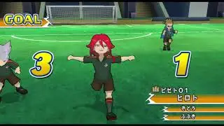 Inazuma Eleven Go Strikers 2013 Wii Team PZ01 vs Chaos Hardest (Second Half)