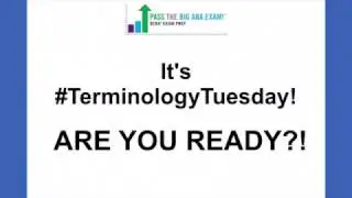 Terminology Tuesday April 4th, 2017