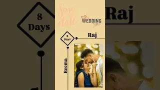 Wedding countdown instagram story ideas | insta story ideas for wedding countdown #wedding #couple