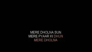 Karaoke Mere Dholna Sun Downscale