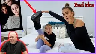 EMILY BROKE HER  ANKLE PRANK * BAD IDEA * | SISTER FOREVER