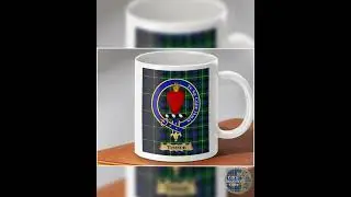 Turner Clan Crest Scottish Tartan Plaid Mug