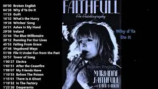 Marianne Faithfull // Greatest Hits // British singer, songwriter & actress in theater, TV and film