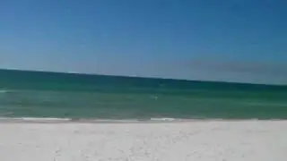 Cape San Blas Panoramic Beach View at Beach Blas Walkway