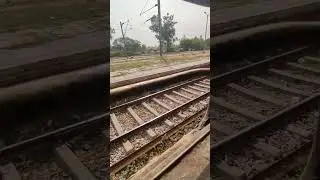 Unchahar Express crossing unchahar junction