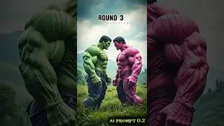 Hulk vs Hulk 😡😡 #hulk #avengers #marvel #youtubeshorts #yeti #aliens #hulkvshulk