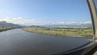 4k Ride on the Shinkansen bullet train from Osaka to Tokyo.