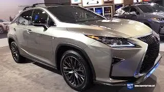 2018 Lexus RX 350 F Sport - Exterior and Interior Walkaround - 2018 New York Auto Show