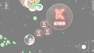 Gota.io -  Pushspliting someone 3&times; more bigger // Flying & Awesome Doublesplits // - Kira