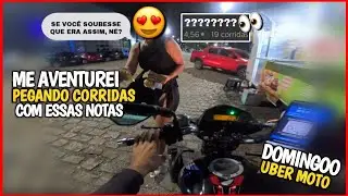 UBER MOTO- NO DOMINGO ME DESAFIEI COM ESSES PASSAGEIROS, PAGUEI PRA VER OQUE DAVA.