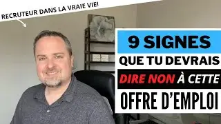 Les Signaux d’Alerte: Quand Refuser une Offre d’Emploi ?