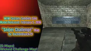 WAW Custom Zombies Solo▐ 