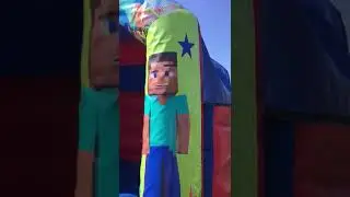 Minecraft Bouncy Castle Hire