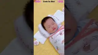 🛏️ Baby Head Shaping Pillow &ndash; Supportive, Gentle & Designed for Healthy Growth