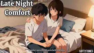 [Hindi Asmr]Wife Comforts Her Stressed Husband | Midnight Relax ASMR #asmr  #relaxing #comfort