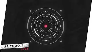 🔴Live : Glitch Huds Tutorial After Effects CC 2018