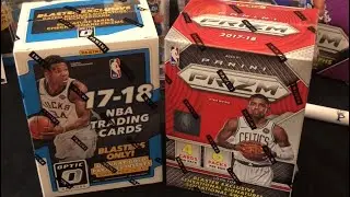 2017 Panini Prizm vs. Donruss Optic Basketball Blasters. Starburst Hit!! 💫 Plus Auction Details.