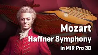 Mozart Haffner Symphony 35 - IV Finale, Mockup by Giuseppe Corcella