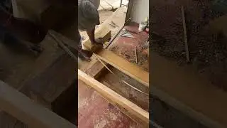 Luxurious wood Teak Bed Making #teakwood Marking For Leg Beds