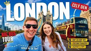 Stoj&iacute; BIG BUS TOUR v Lond&yacute;ně za to? 🇬🇧 Temže, Chinatown a Wingstop