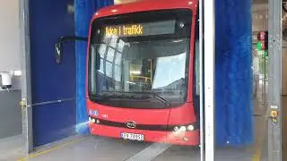 Vaskehall for buss
