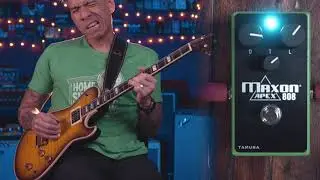 Maxon Apex808 overdrive pedal - demo by RJ Ronquillo