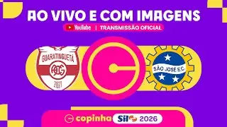 JOGO COMPLETO: ATLÉTICO GUARATINGUETÁ X SÃO JOSÉ | RODADA 2 | COPINHA SIL 2026
