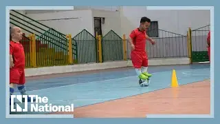 A new football team in Gaza for people of short stature