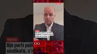 Nj&euml; parti politike nuk &euml;sht&euml; sindikat&euml;, s'mund t&euml; merret vet&euml;m me protesta