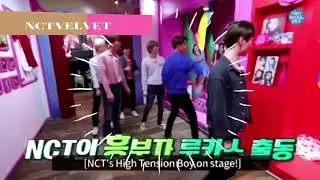 NCTVELVET .Lucas enters Red Velvet&rsquo;s section while singing Black on Black