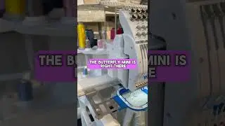 Создание монограмм вживую в Boll & Branch с помощью Butterfly MiNi
