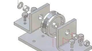 Wheel support assembly on creo 7.0.0 Software