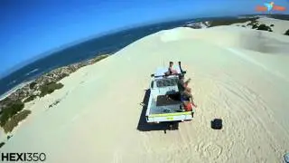 Geraldton Drummond Sand Dunes Leisurely FPV Fly Multirotor