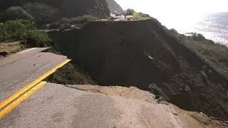 Pacific Coast Highway Collapses in Big Sur Again