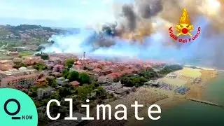 Heat Wave Across Southern Europe Fuels Wildfires in Greece, Italy