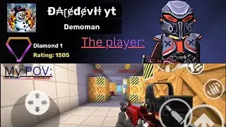 I did a rematch with my friend DAREDEVIL YT.😎