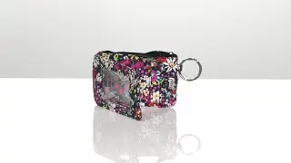 Vera Bradley RFID Deluxe Zip ID Case SKU: 9415335