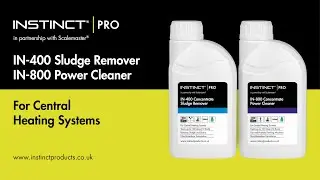 INSTINCT PRO IN-400 Sludge Remover and IN-800 Power Cleaner