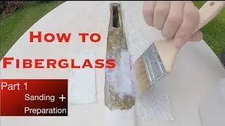 I'VE GOT HOLES IN MY BOAT Sunfish Fiberglass Repair (Part 1)