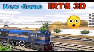😲 New High Graphic Train Game 🎮 🔥 IRTS 3D #trendingvideo  #indiantrainsimulator