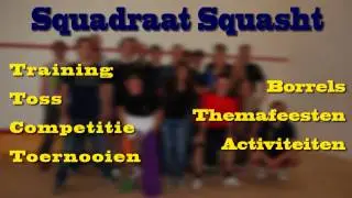 Squashen bij G.S.S.V. Squadraat - ACLO Studentensport
