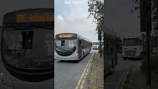The keighley bus Company&rsquo;s Volvo B7RLE Wright Eclipse 2 (1718 PO59 MLL) on the S65