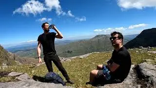 Mweelrea Hike via the Ramp, an adventure with mates up a challenging mountain.