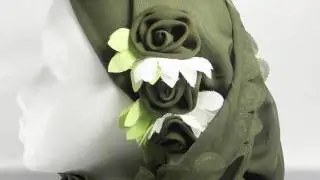 Olive Flower Underscarf: OLIFUPL