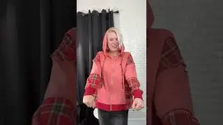 Fall Style Must-Have! 🍁 Haptics Marsala Plaid Color Block Hoodie &ndash; Cozy & Chic | Ruby Idol #fashion