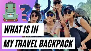 MSIV || What’s in my travel backpack || Үүргэвч дотор юу юу байгаа вэ?